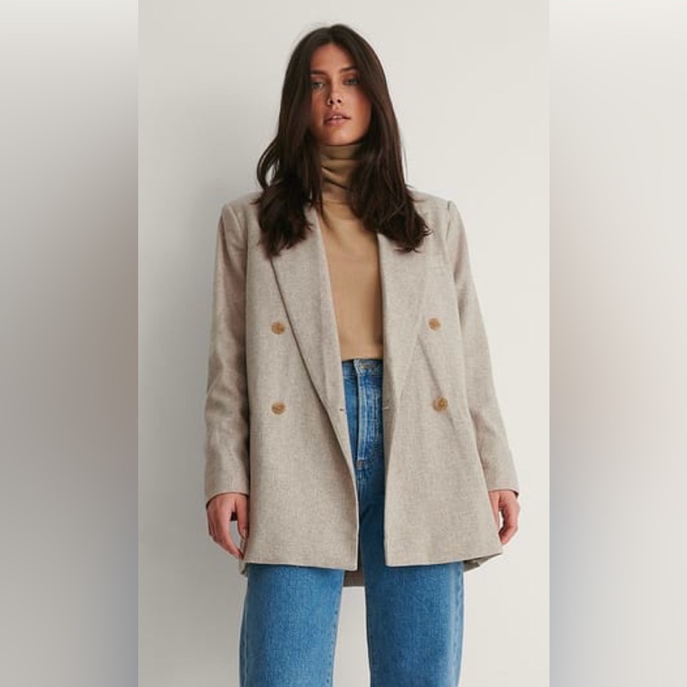 MANGO Beige Blazer sz. S